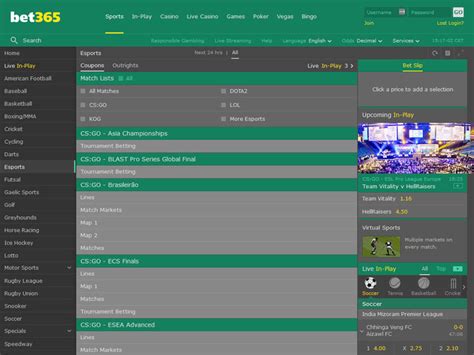 bet365 sports betting odds.